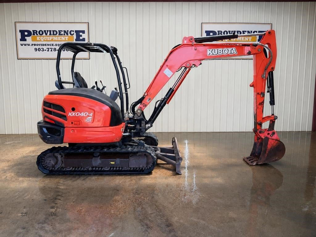 2019 Kubota KX040-4 Mini Excavator — Stock ATE-0159