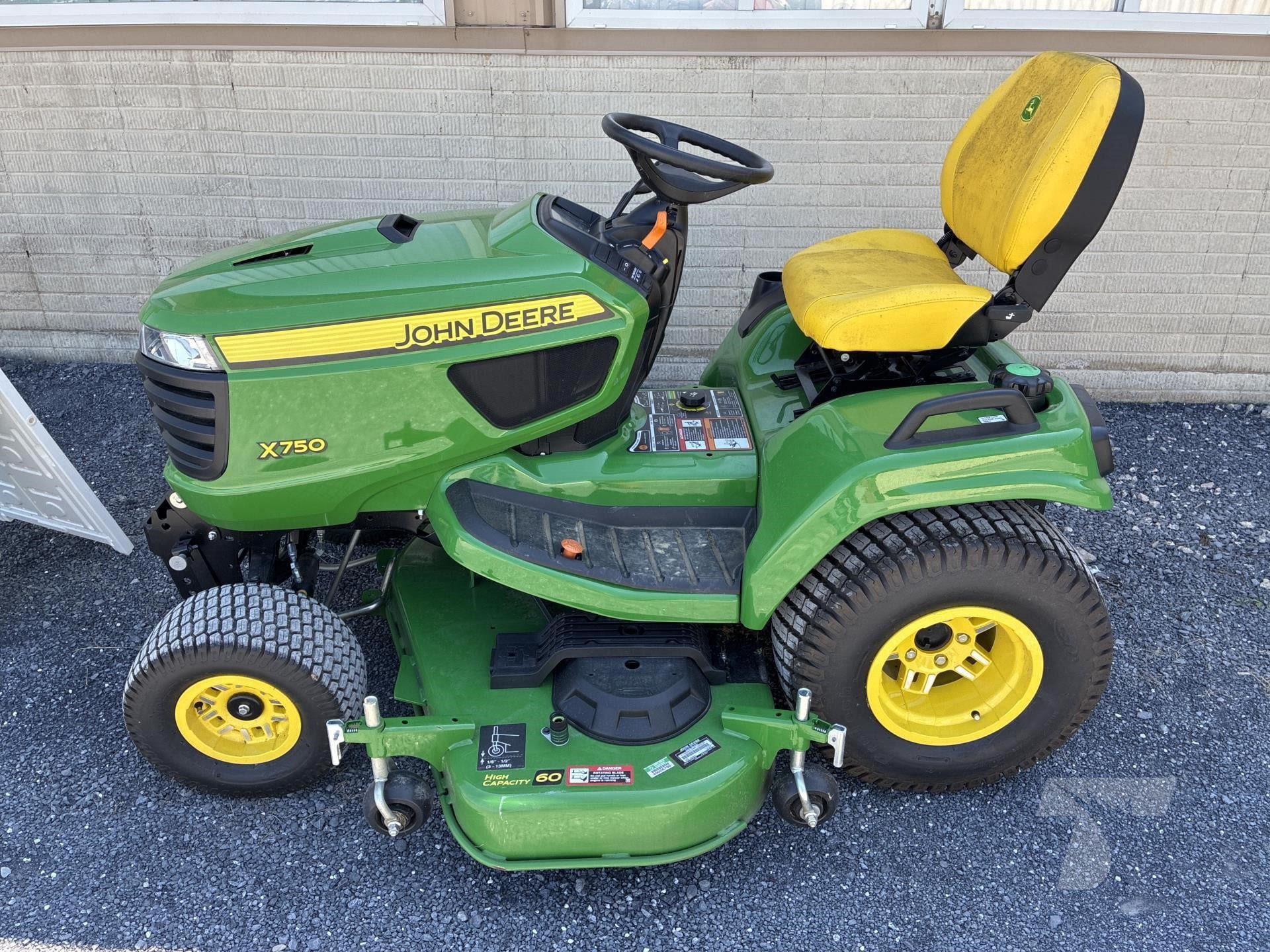 2023 John Deere X750 Riding Lawn Mower — stock ATE-0105 — photograph 1