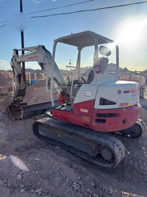 2019 Takeuchi TB260 Mini Excavator | Stock ATE-0169