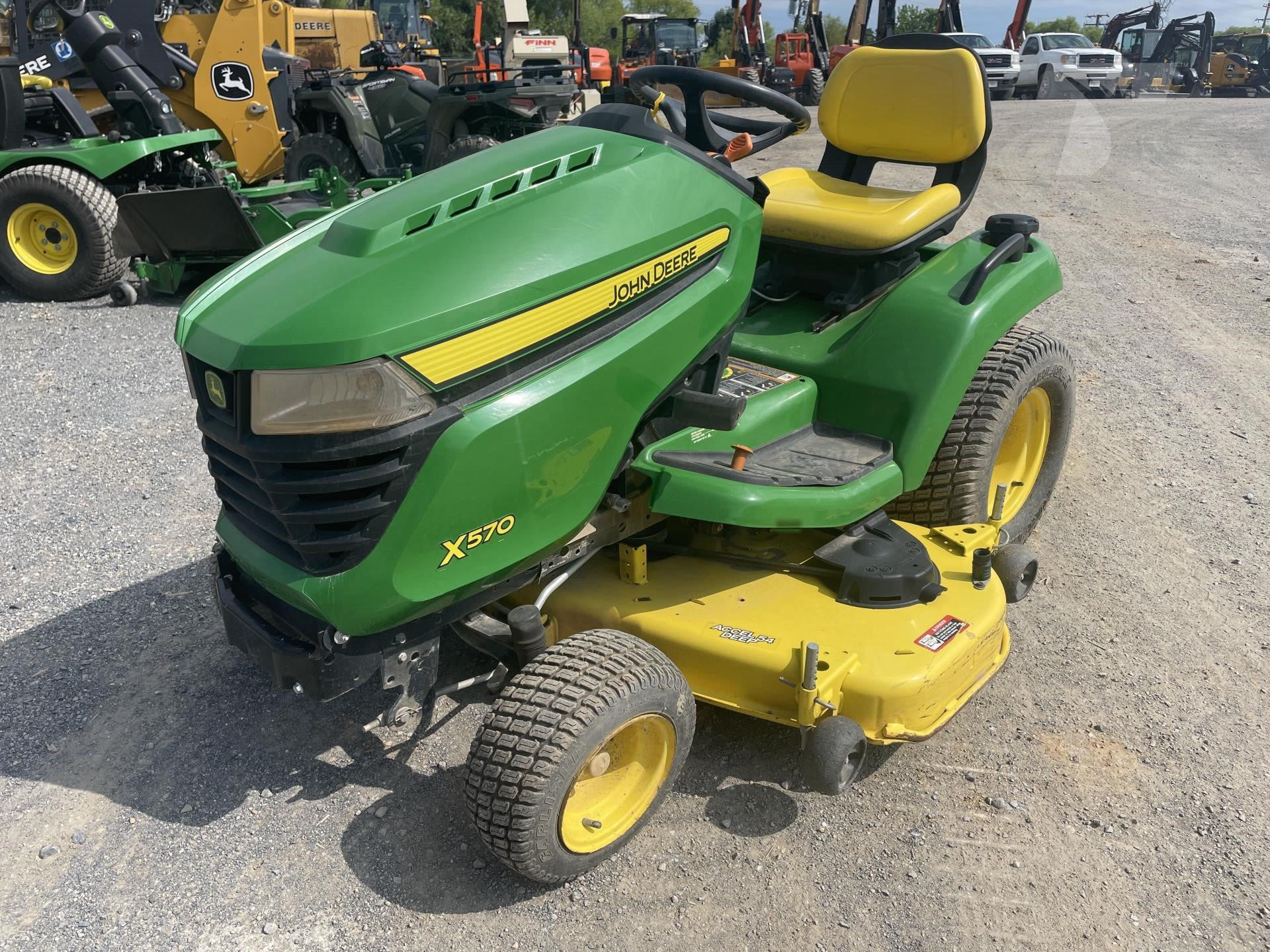 2022 John Deere X570 Riding Lawn Mower — stock ATE-0103 — photograph 1