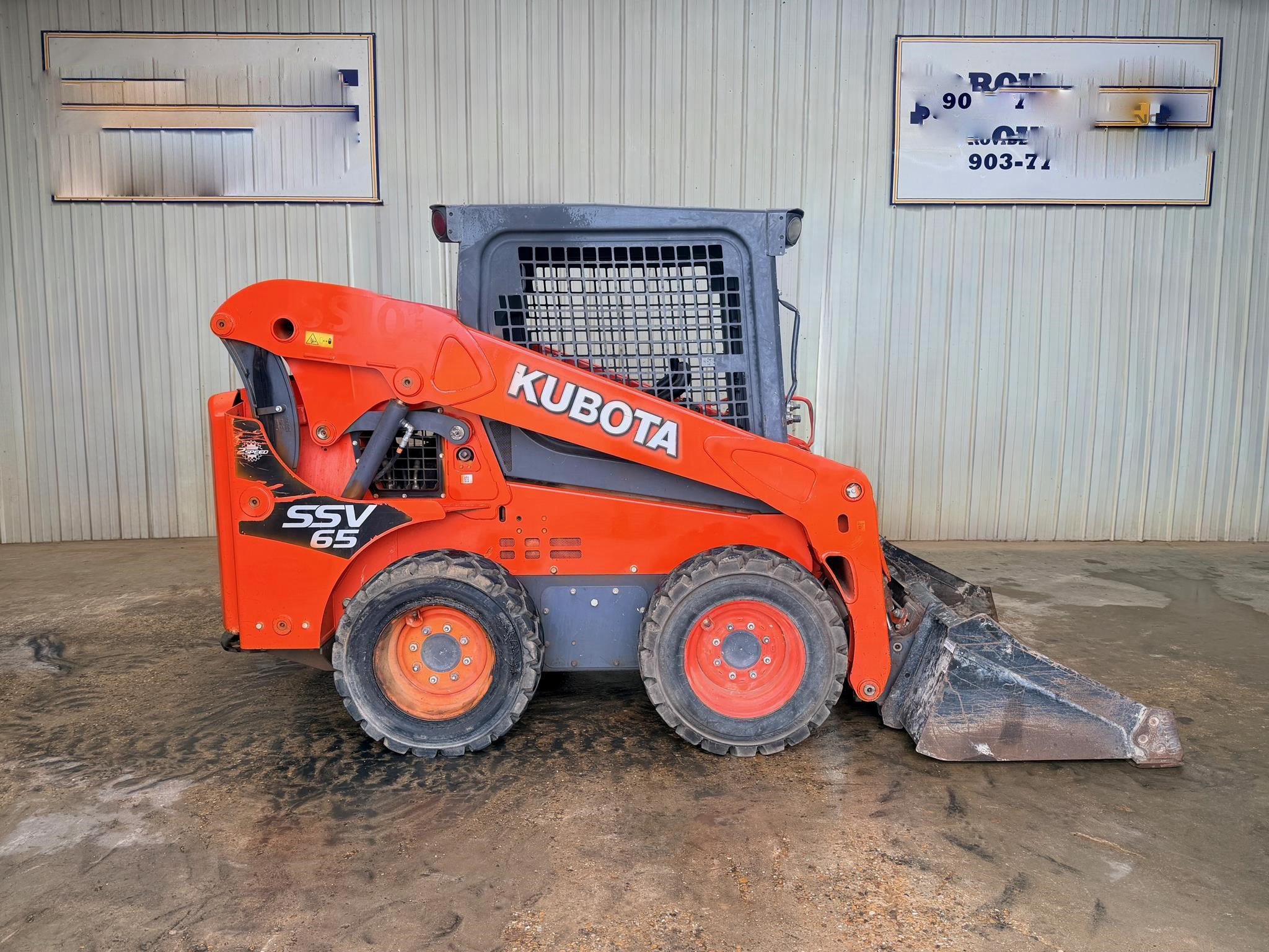 2016 Kubota SSV65 Wheel Skid Steer | Stock ATE-0206