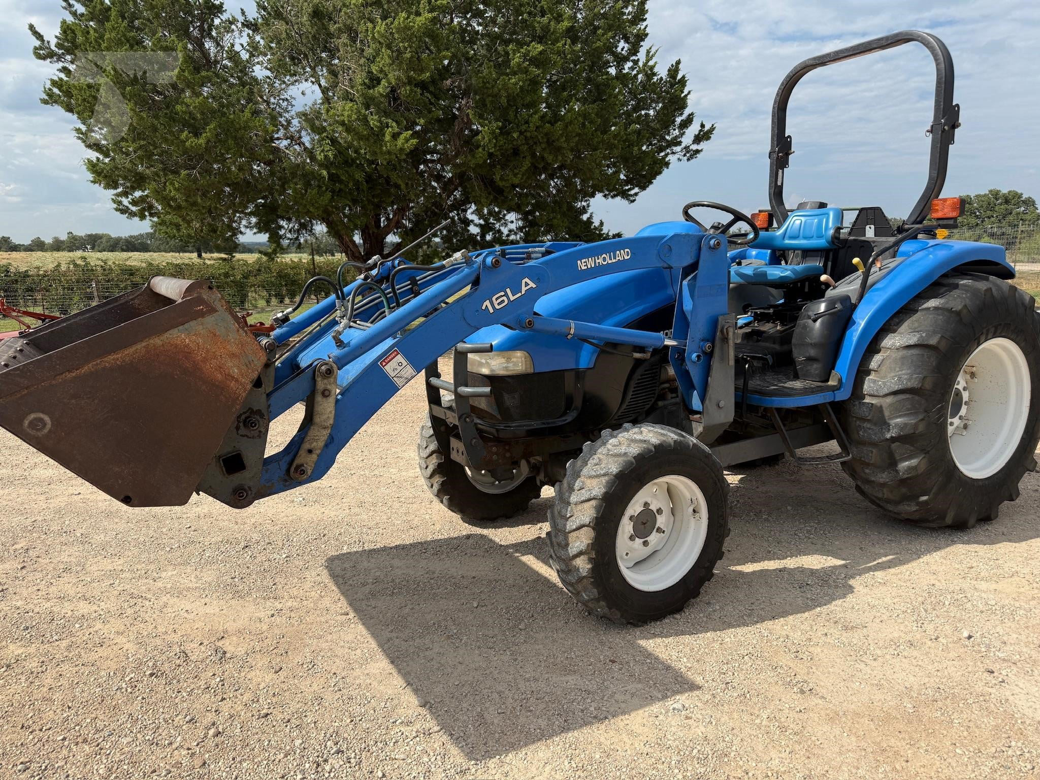 2003 New Holland TC40D Tractor — Stock ATE-0208