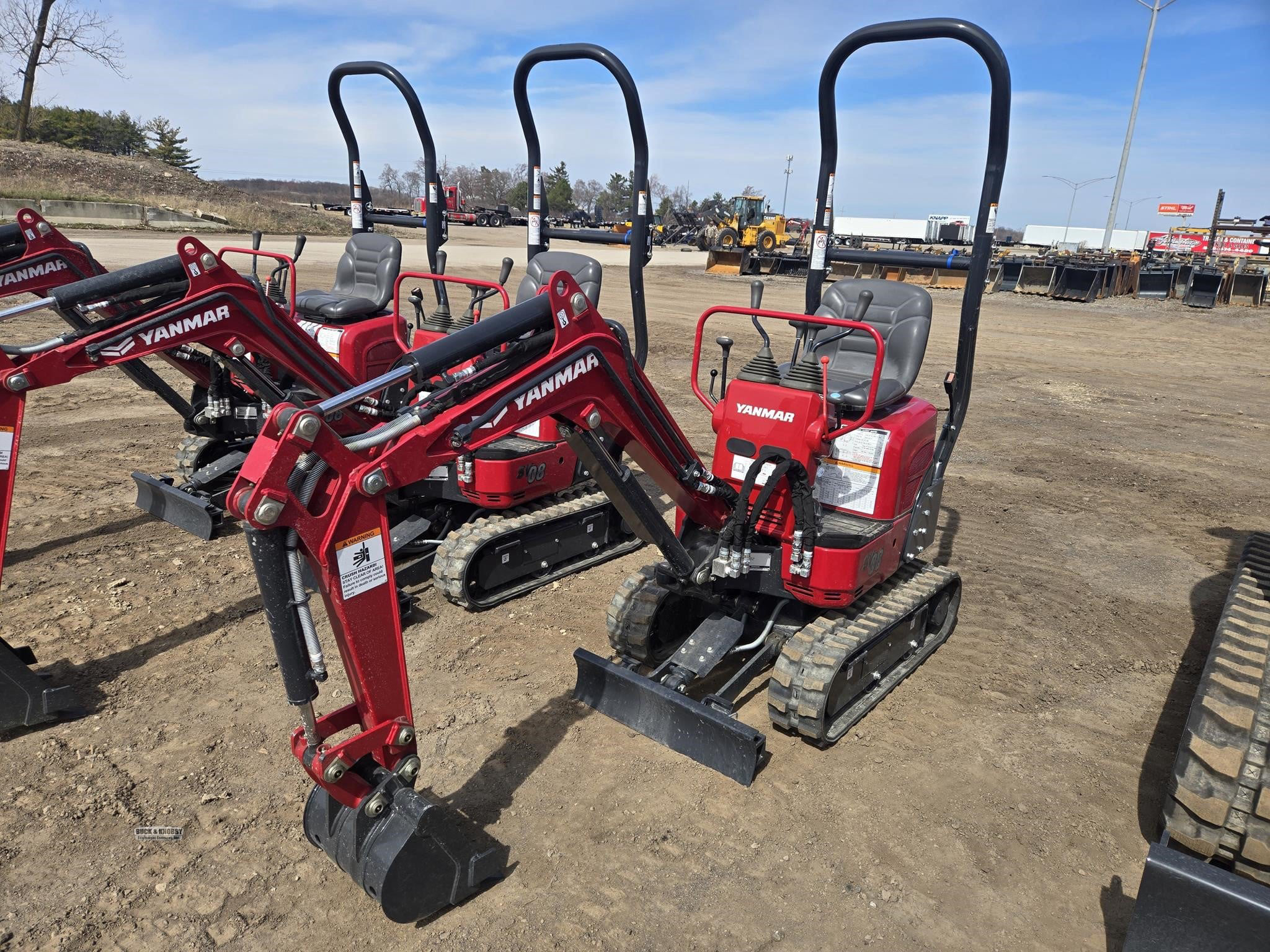 2025 Yanmar SV08-1B micro excavator