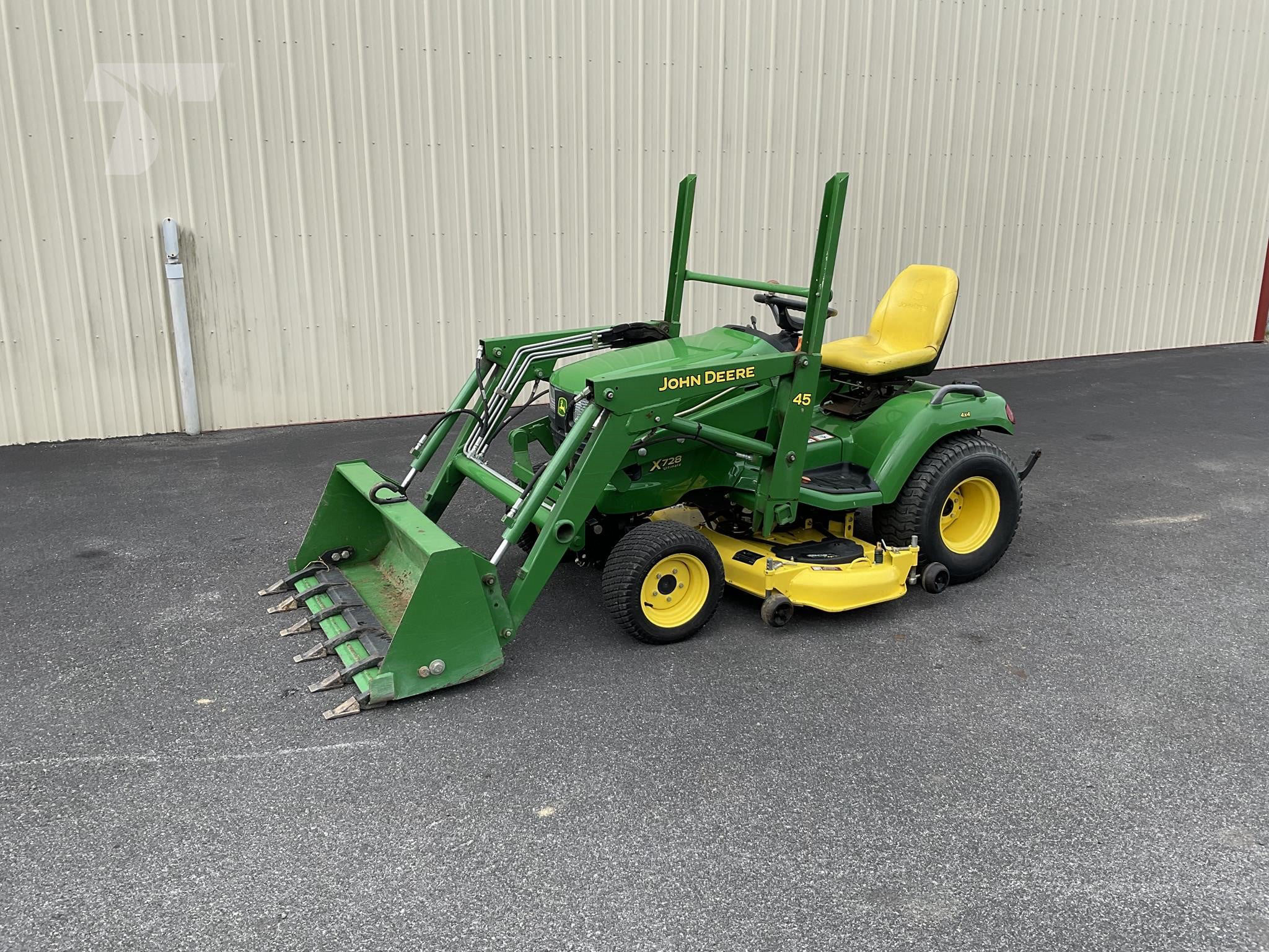 2011 John Deere X728 — stock ATE-0116 — photograph 1
