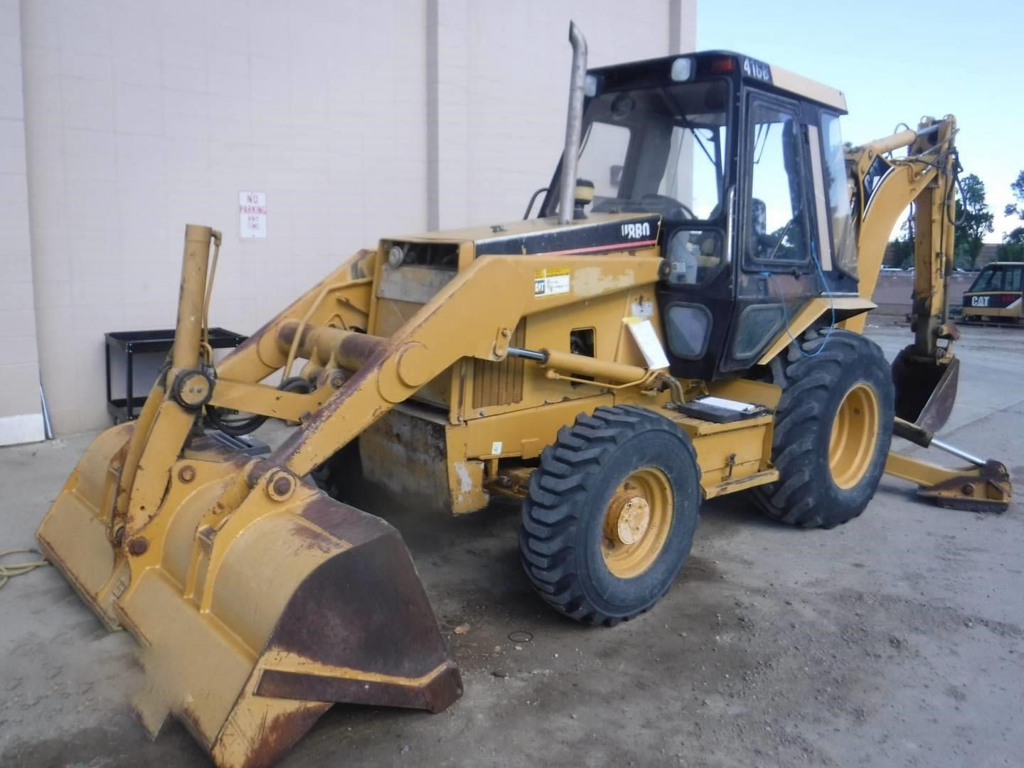 1996 Caterpillar 416B — stock ATE-0040 — photograph 1