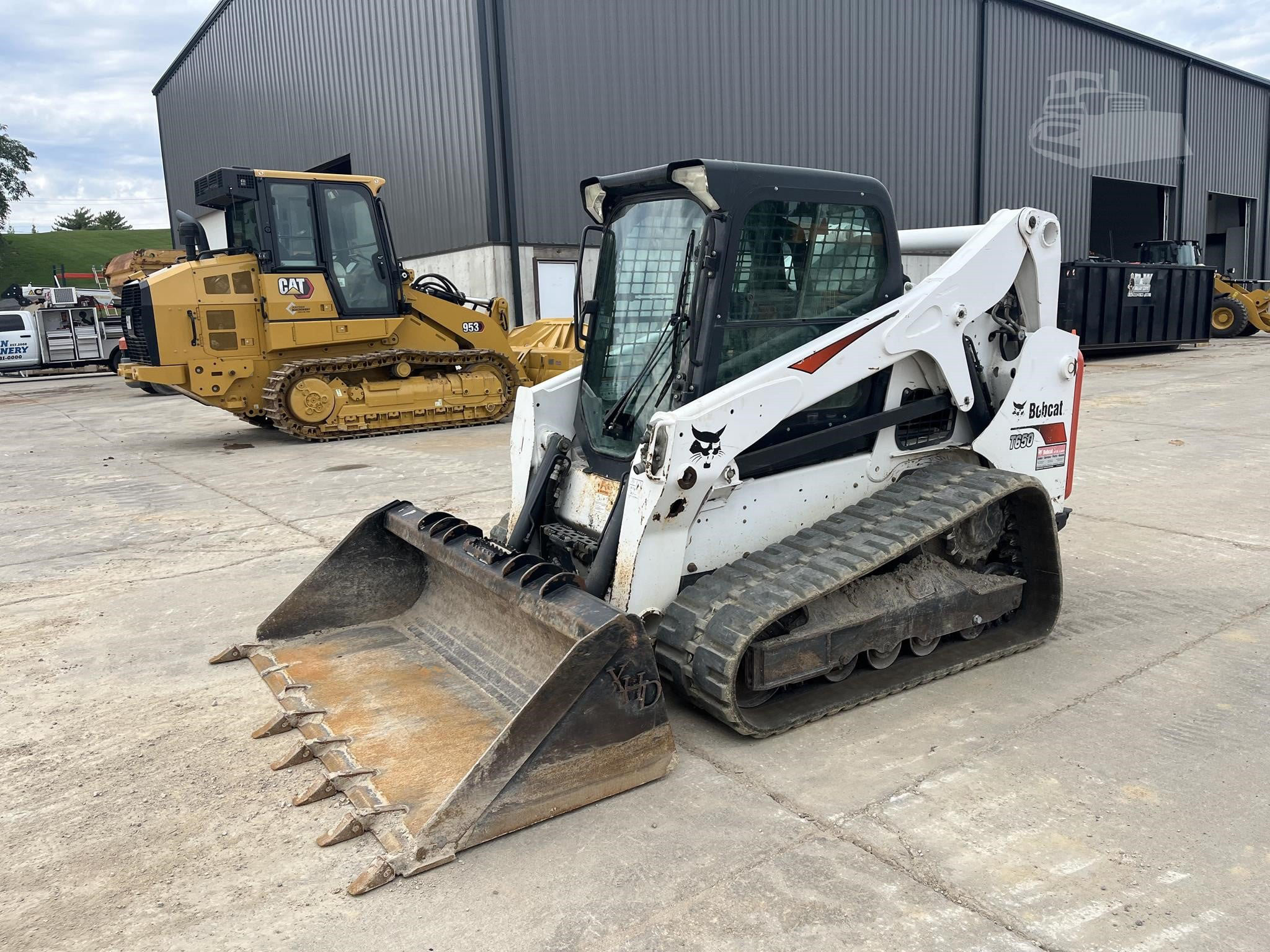 2018 Bobcat T650 compact track loader