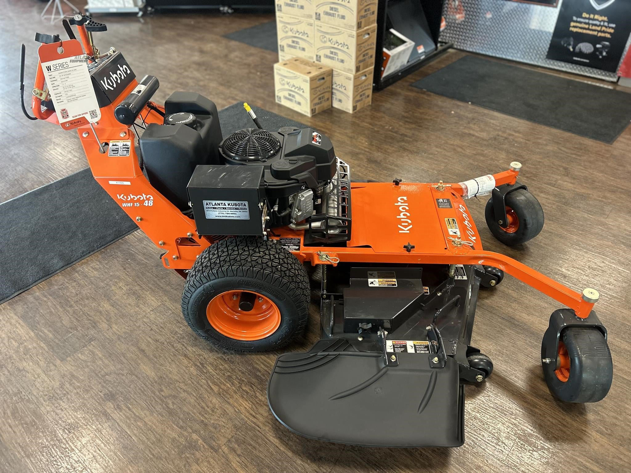 2024 Kubota WHF15NC-48-2 Walk-Behind Lawn Mower | Stock ATE-0215