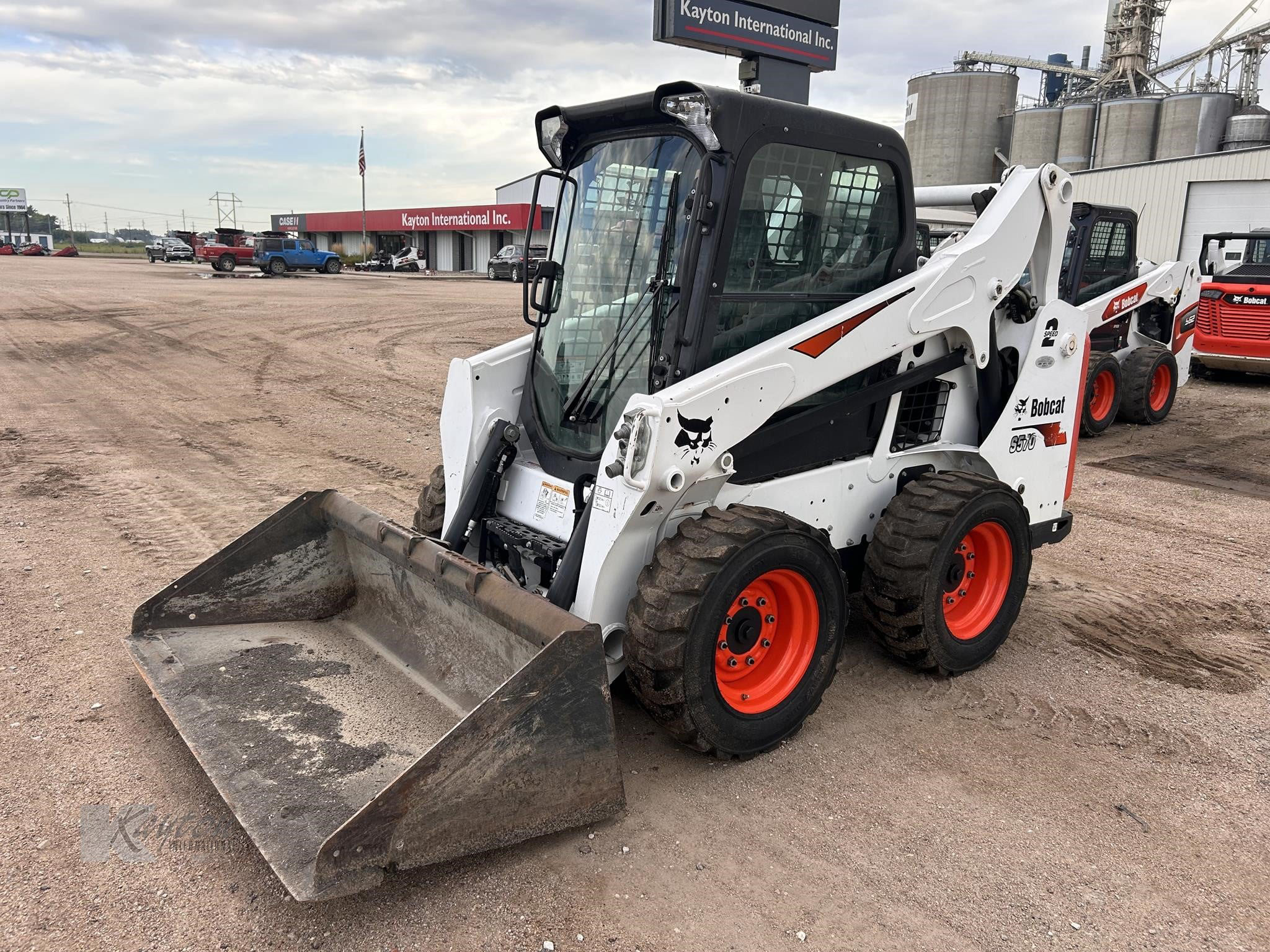 2018 Bobcat S570 two-speed skid steer